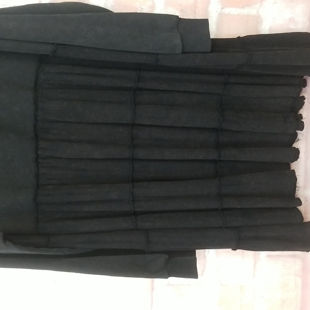 Acid Wash Black Women's Dress - Picture 6 of 10